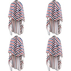 4 Unidades Capa rojo azul K080